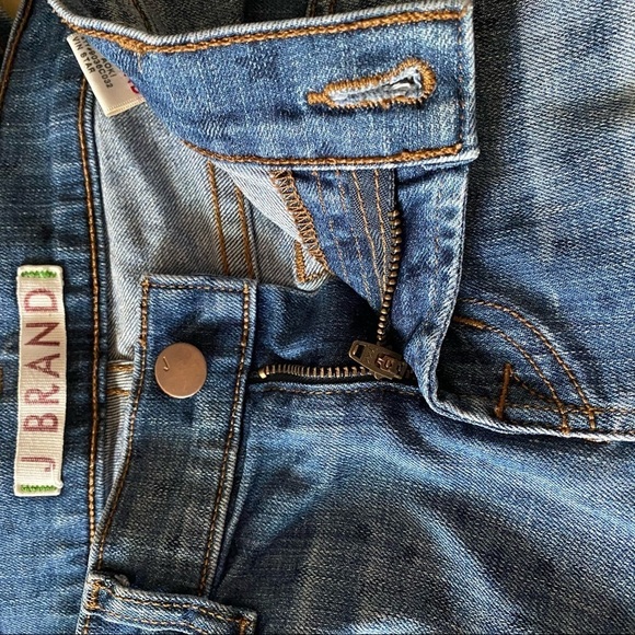 J BRAND sz 25 Star Print Blue Jeans Denim Aoki - Picture 7 of 8